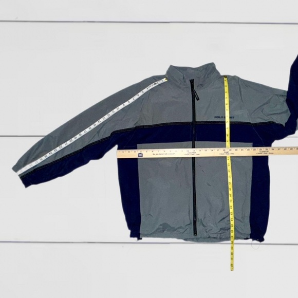 Vintage Polo Sport Ralph Lauren Navy/Gray Jacket - Men's Size Large - Picture 10 of 17
